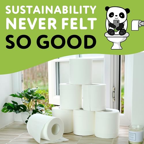 Bamboo Toilet Paper | 48 Rolls x 200 Sheets
