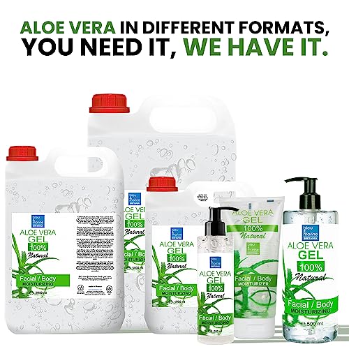 Gel Aloe Vera 100% Puro | Orgánico y Vegano (1000 ml)