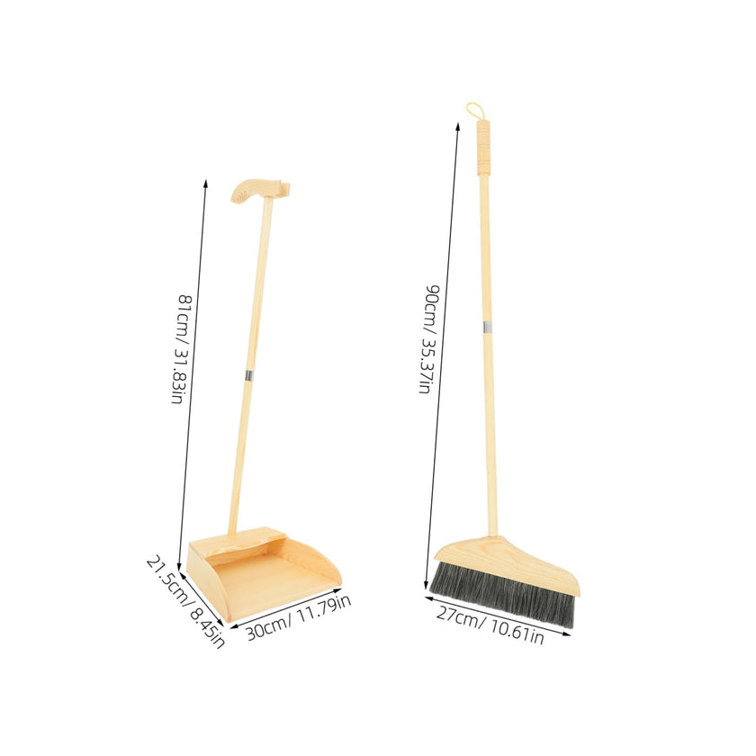 Bristle Broom Set