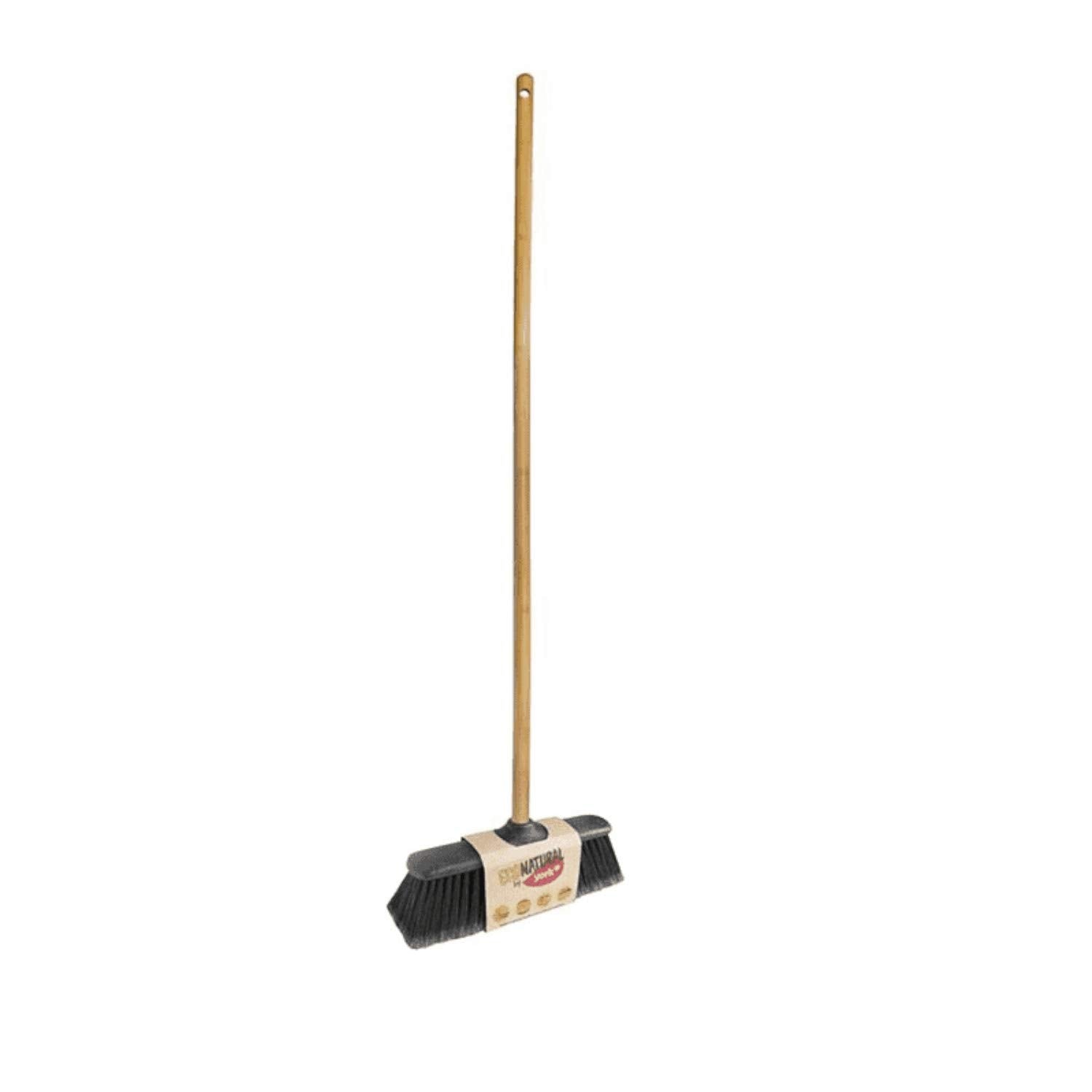 Eco-friendly broom with a 120cm bamboo shaft