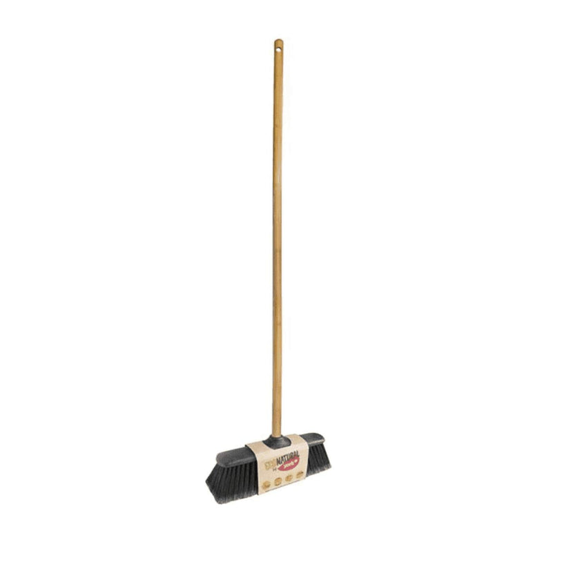 Eco-friendly broom with a 120cm bamboo shaft