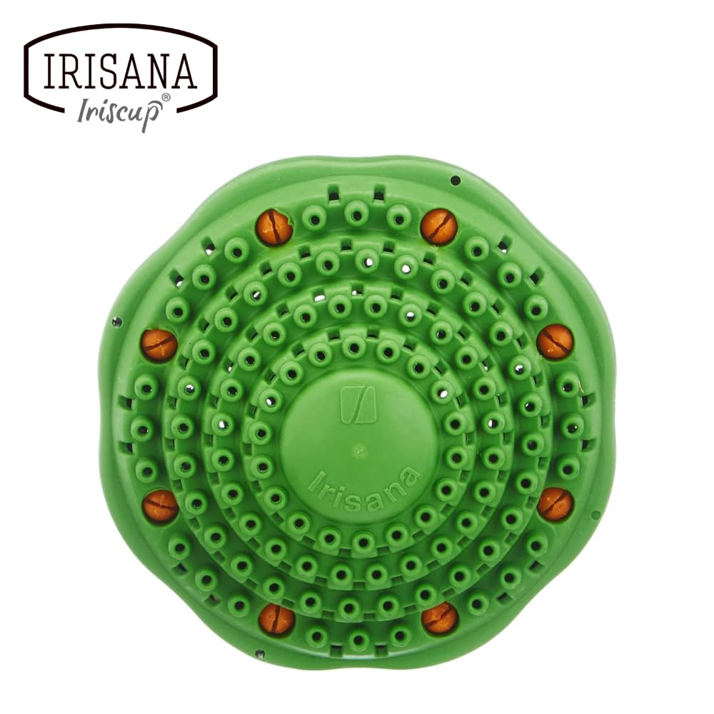 Irisana - Pod para Lavadora - Pack de 2 - Verde - Duración hasta 1000 Lavados - Bola Ecológica para Limpiar sin Detergente ni Suavizante