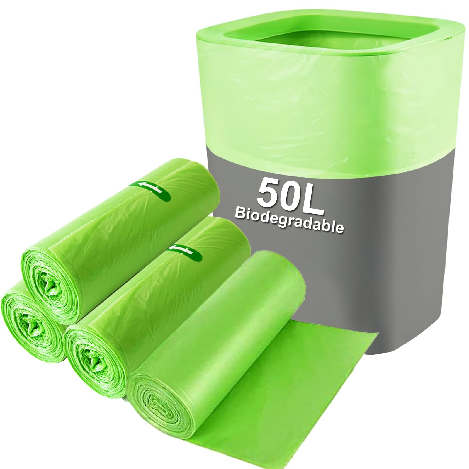 50L Biodegradable Garbage Bags