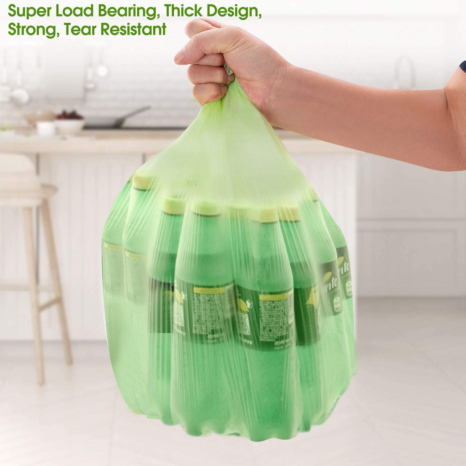 Biodegradable Garbage Bags 20L, 100 Pieces