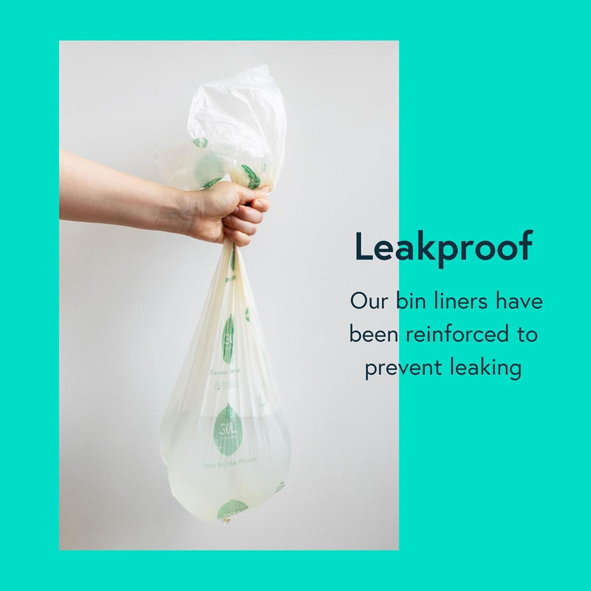 50L Eco-Friendly Compostable Garbage Bags