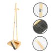 GLSTOY 1 Juego Juego De Escobas De Cerdas Escoba para Limpiar El Cabello Kit Escoba con Recogedor Escoba Casera Escoba De Limpieza De Habitaciones Limpieza Recogedor De Madera