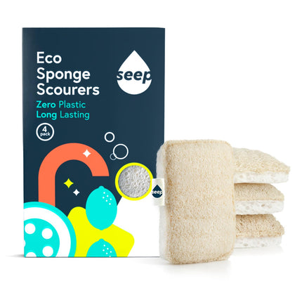 Ecological Scouring Pad Compostable Kitchen Sponge