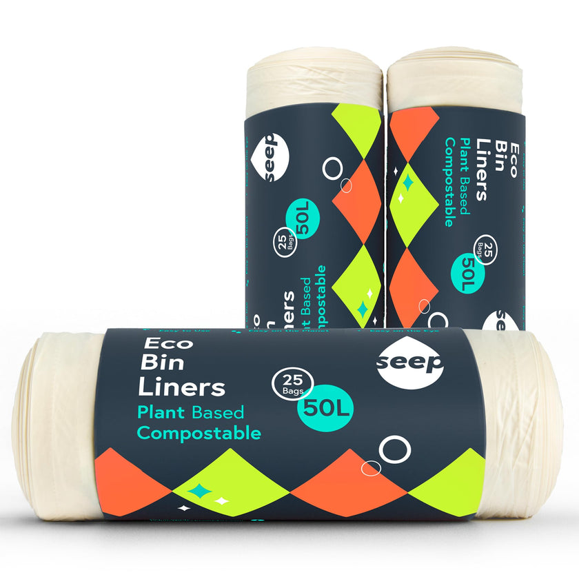 50L Eco-Friendly Compostable Garbage Bags