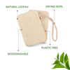 eplanita Esponjas Naturales para Lavar Platos, Estropajos Cocina, Eco Scrubber, Planta de Lufa Natural, Biodegradable y Cero Residuos (Paquete de 6)