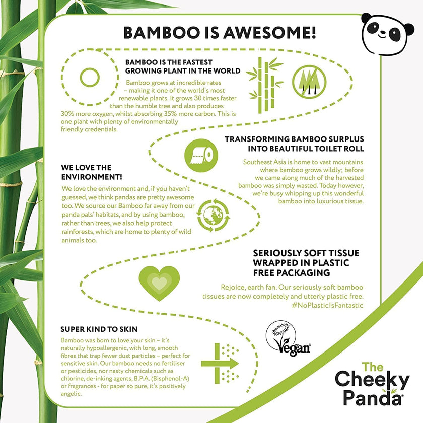 Bamboo Kitchen Paper | 10 x Kitchen Roll