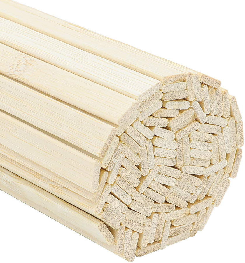 Belle Vous Bamboo Wooden Stick Set Pack of 100