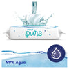 Dodot Toallitas Aqua Pure para Bebé, 99% Agua, 864 Toallitas, 18 Paquetes (14+4 Gratis)