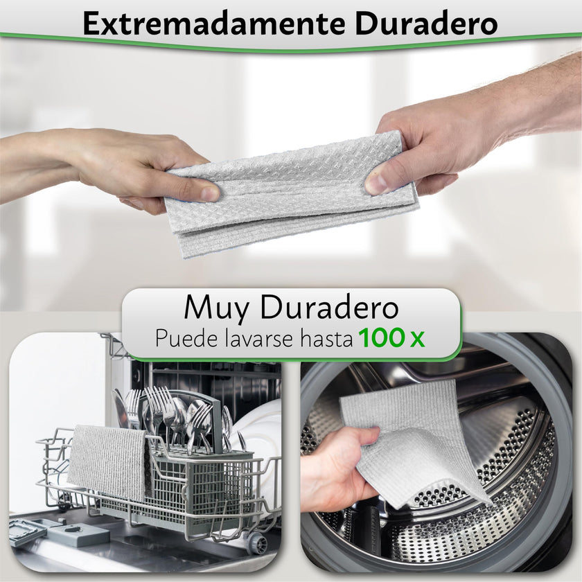 Swedish Kitchen Cloth | Biodegradable Cellulose Sponge Cloths