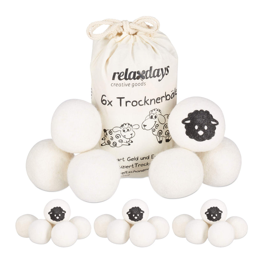 Set of 24 Eco-Friendly and Anti-Static Clothes Dryer Balls
