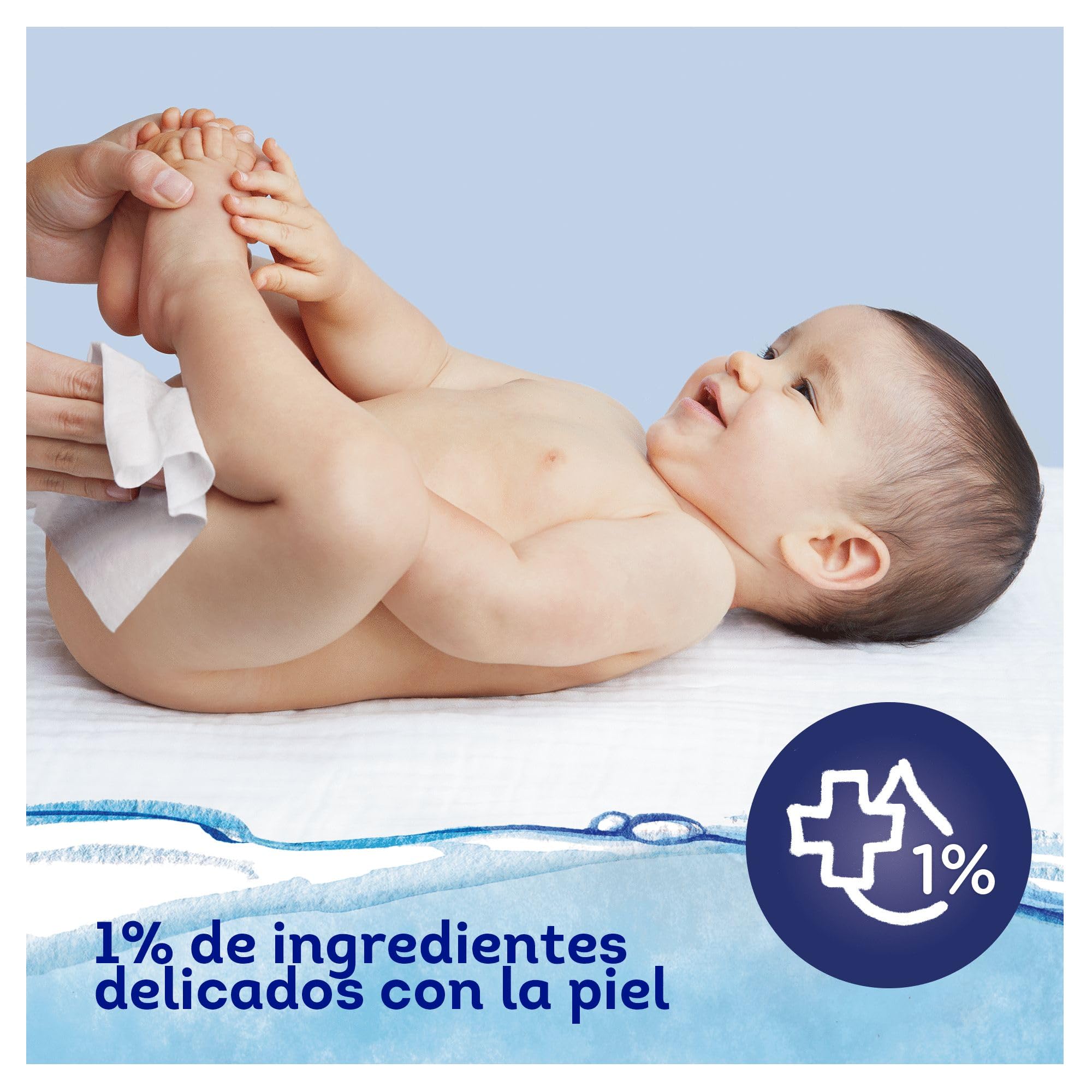 Dodot Toallitas Aqua Pure para Bebé, 99% Agua, 864 Toallitas, 18 Paquetes (14+4 Gratis)