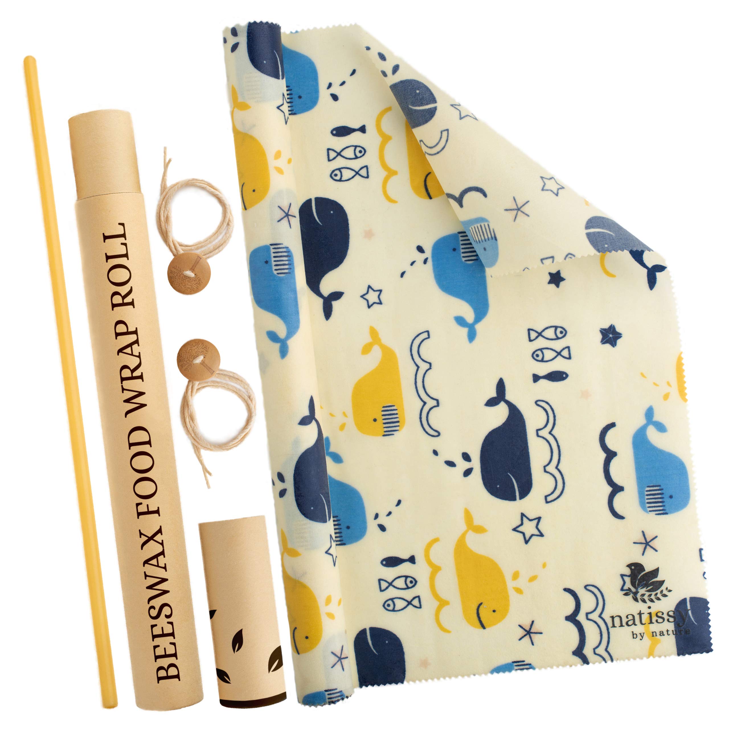 Reusable Beeswax Wraps - Eco-Friendly and Natural