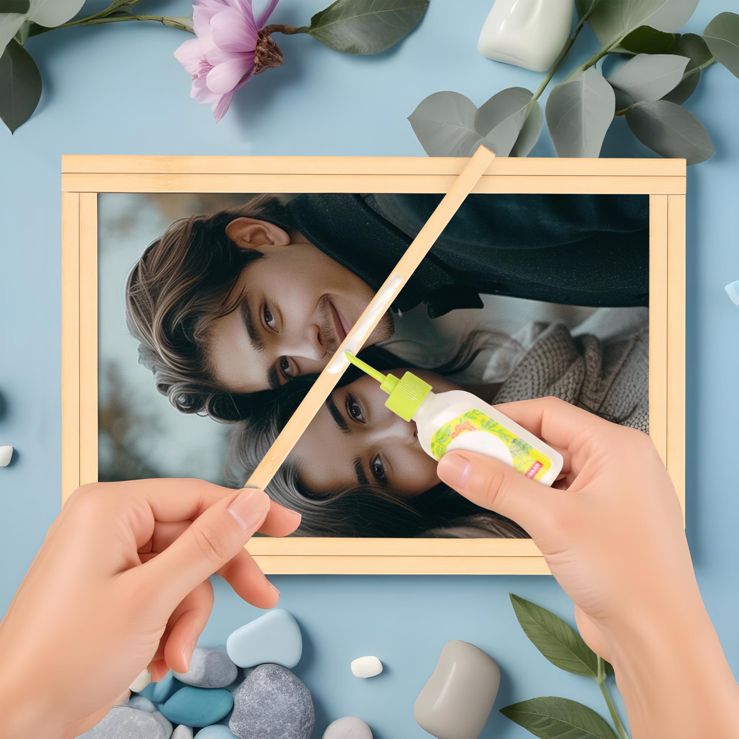 Belle Vous Bamboo Wooden Stick Set Pack of 100