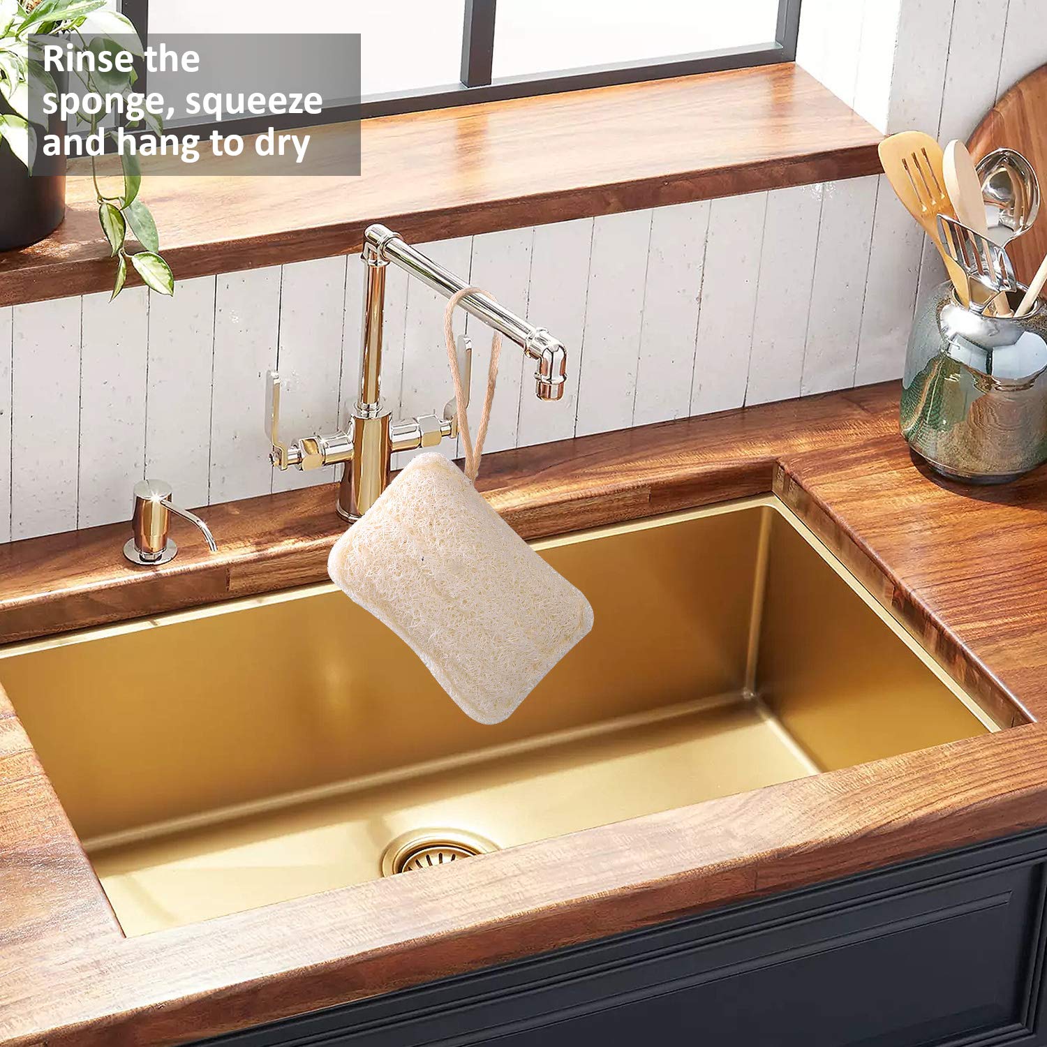 Natural Sponges for Washing Dishes