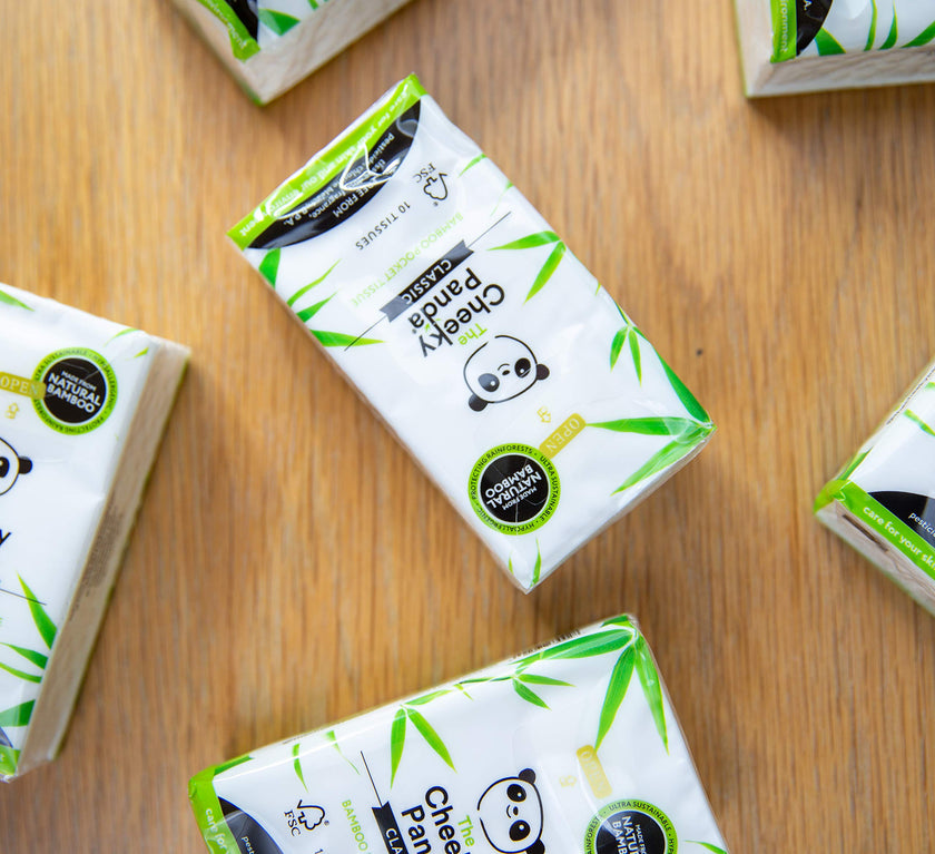 Bamboo Pocket Squares | 96 Packs (10 squares per pack)