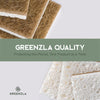 Greenzla Paquete de 6 esponjas Naturales de Cocina – Esponja Biodegradable a Base de Plantas de cáñamo de sisal – ecológica, Cero Olor, Almohadilla de Estropajo antiarañazos para encimeras de Cocina,