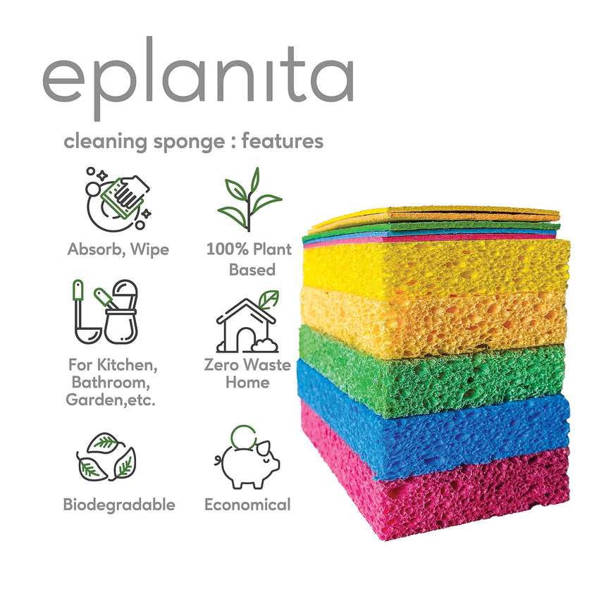 Biodegradable Pop-up Sponges (pack of 5)
