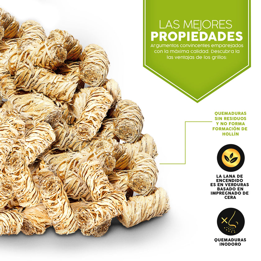 Waxed Ecological Fire Starter Tablets | 200 pcs