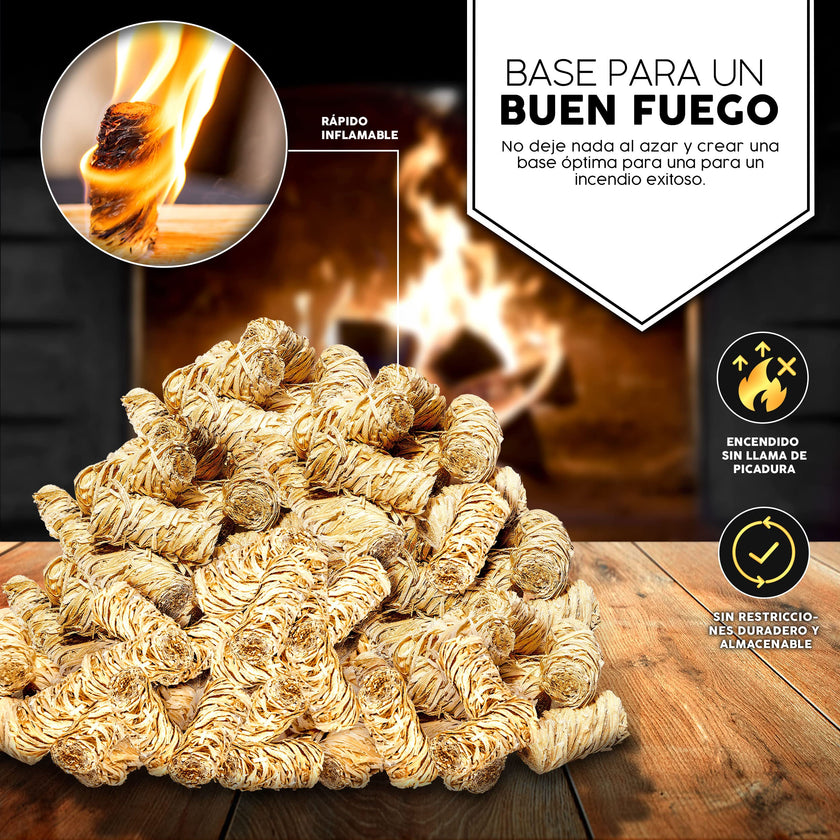 Waxed Ecological Fire Starter Tablets | 200 pcs