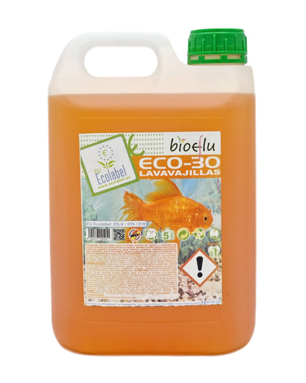 Lavavajillas ecológico con certificación Ecolabel