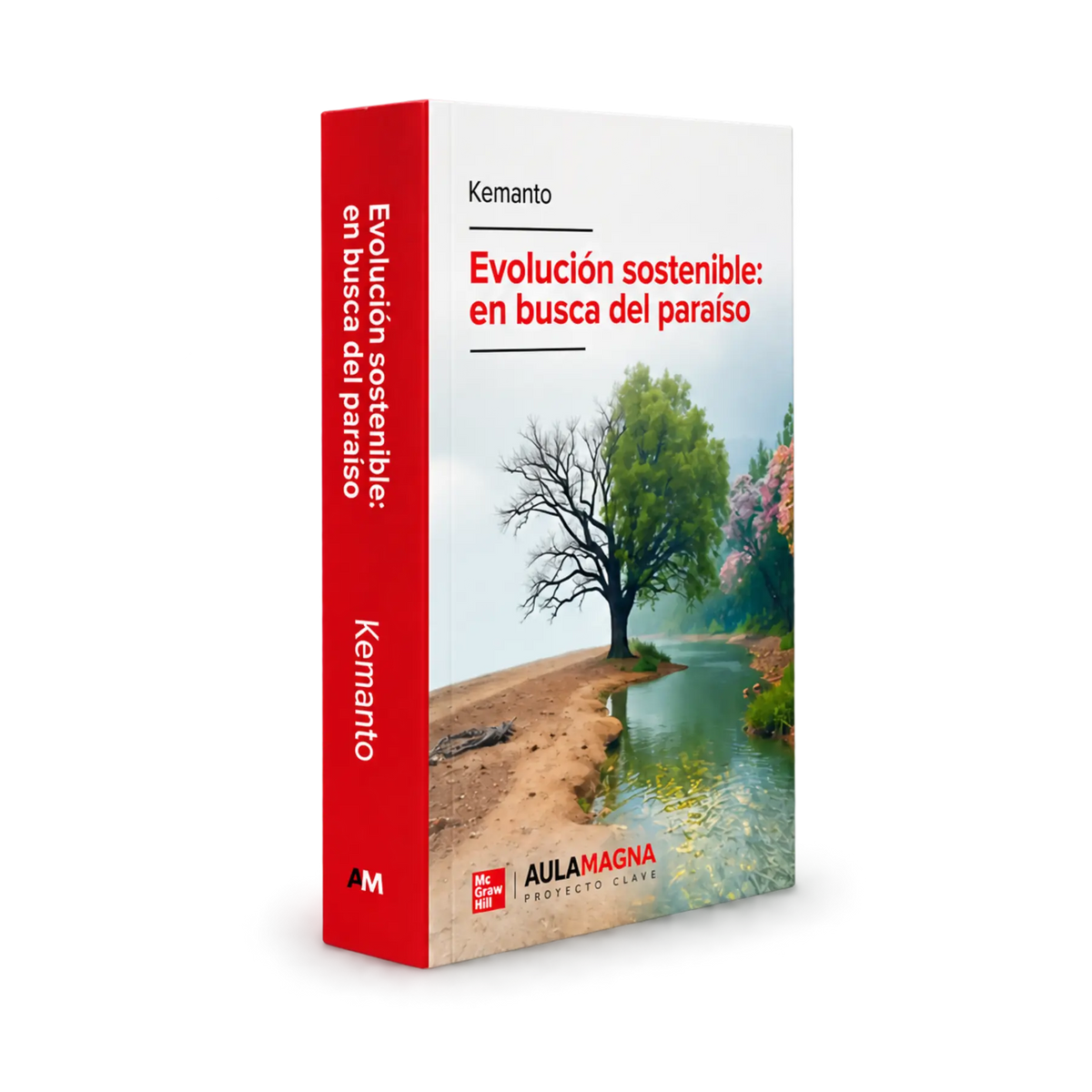 Libro Evolución sostenible: en busca del paraíso, con lomo